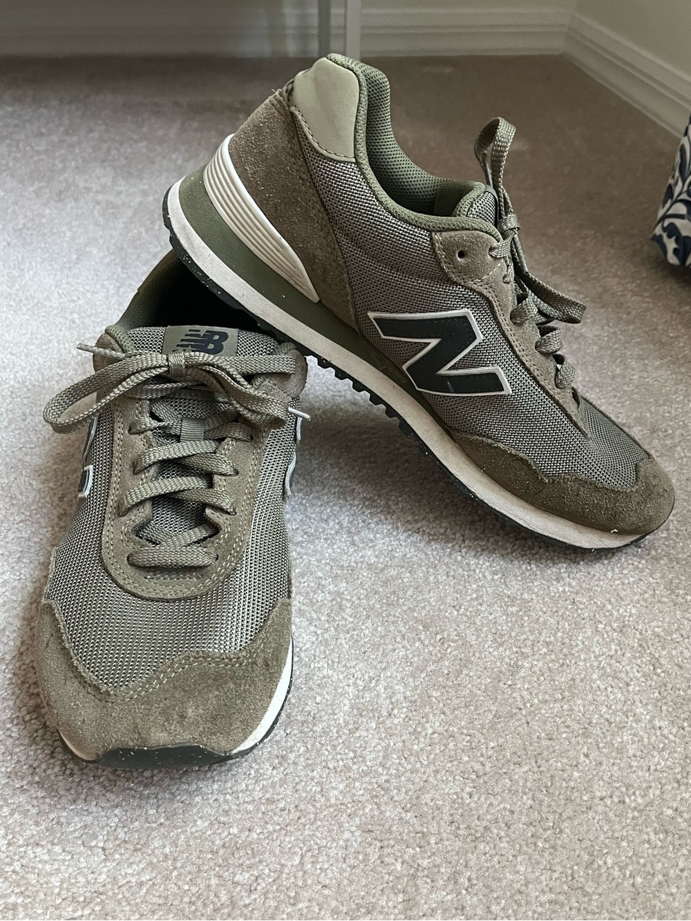 New Balance 515 Running Sneaker Shoes Mens 10 ARMY Green Brown ML515HTC